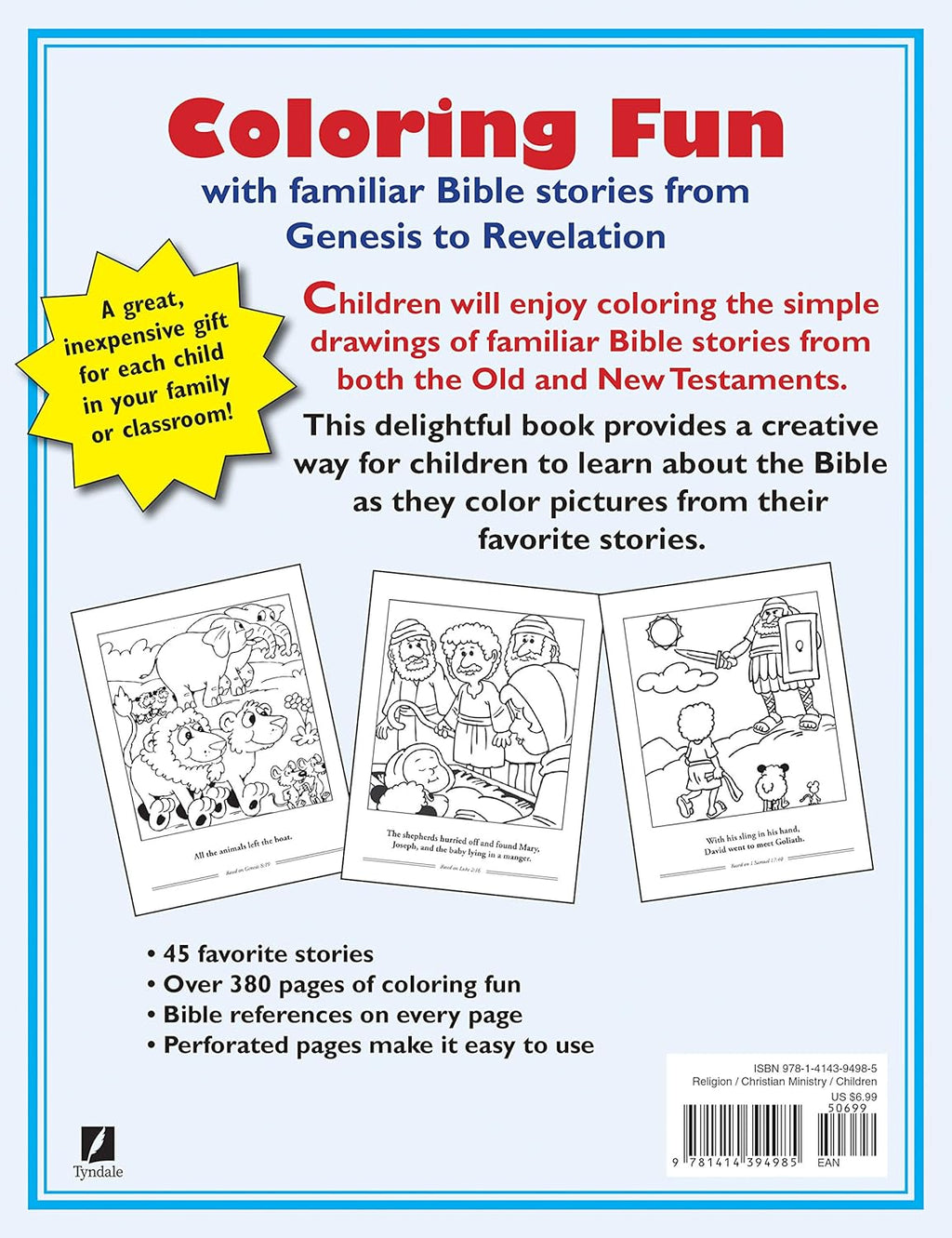 The Gigantic Coloring Book of Bible Stories