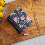 NKJV, Journal the Word Bible, Cloth over Board, Gray Floral, Red Letter, Comfort Print: Reflect, Journal, or Create Art Next to Your Favorite Verses