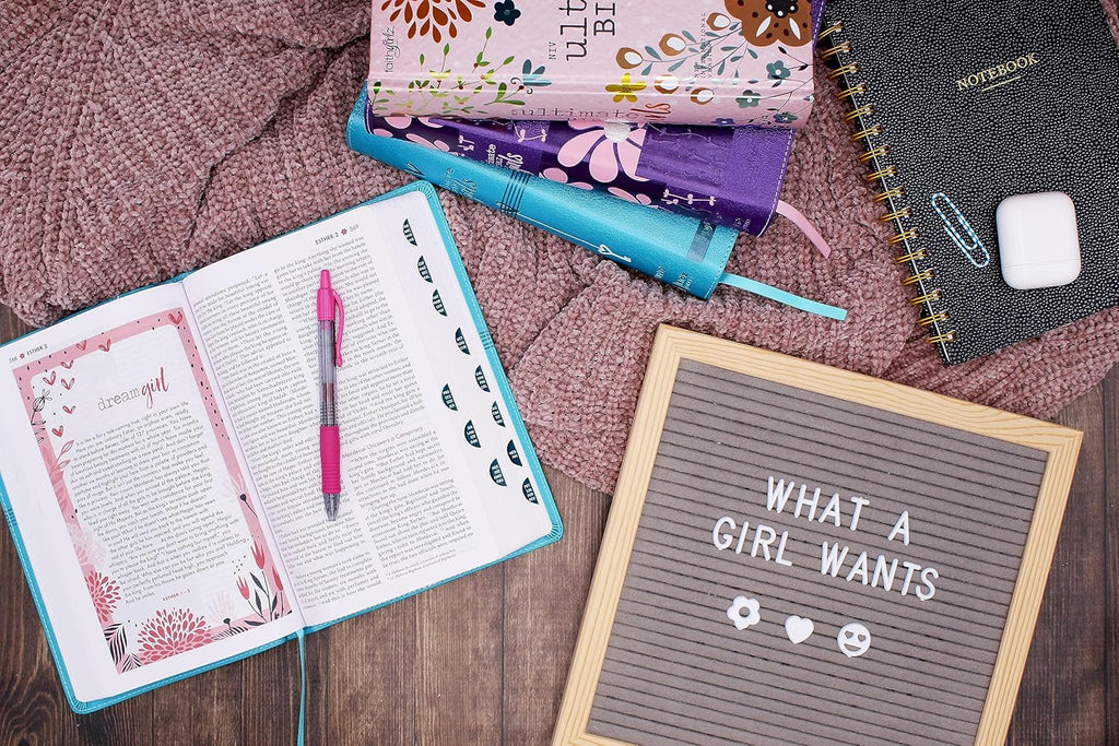 NIV, Ultimate Bible for Girls, Faithgirlz Edition, Hardcover