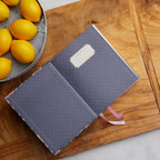 NKJV, Journal the Word Bible, Cloth over Board, Gray Floral, Red Letter, Comfort Print: Reflect, Journal, or Create Art Next to Your Favorite Verses