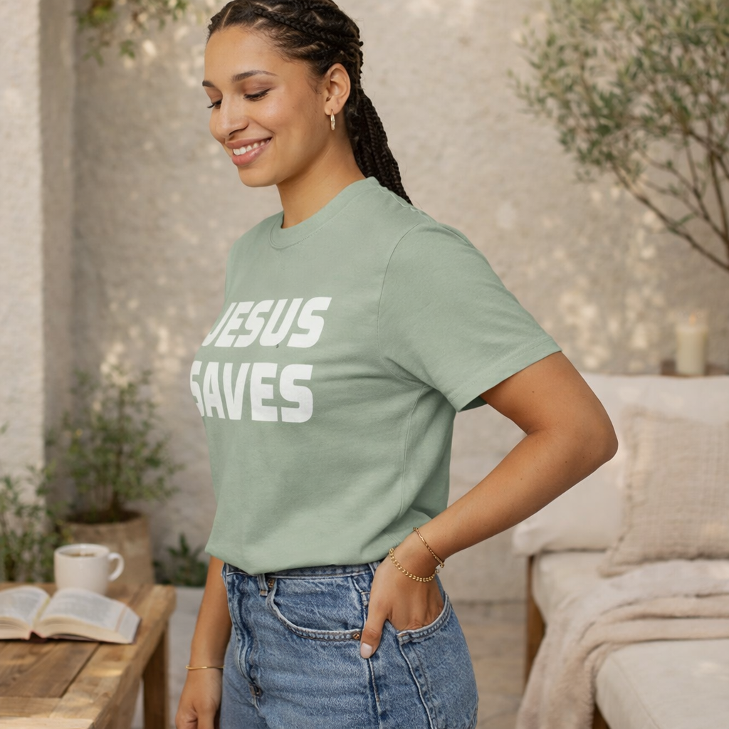 JESUS SAVES TEE