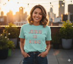 Jesus Is King Boxy Tee